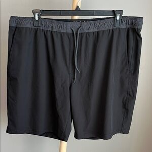 Copper & Oak Men's Black Athletic Swim Shorts XXL